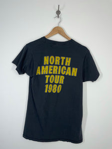Alice Cooper 1980 North American Tour T Shirt - M/L