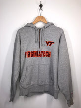 Load image into Gallery viewer, Virginia Tech - Embroidered 1/4 Zip Pullover Hoodie Sweatshirt- Champion Tag - Large L
