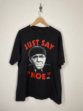 Load image into Gallery viewer, The Three Stooges Just Say MOE T Shirt - Changes XL
