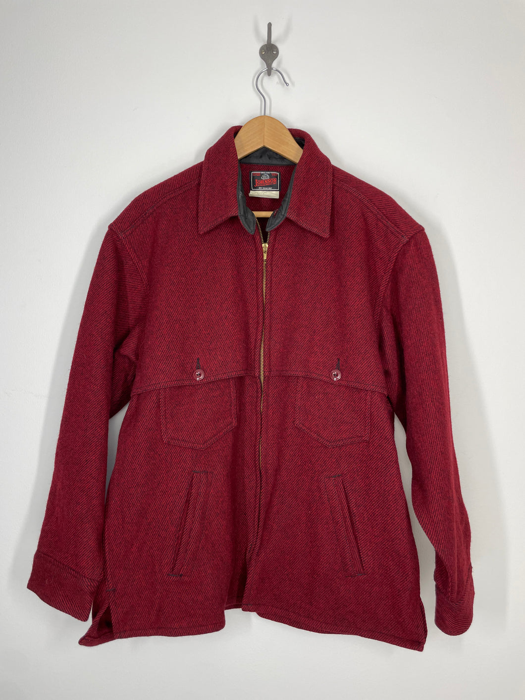 Johnson woolen mills hunting coat deals