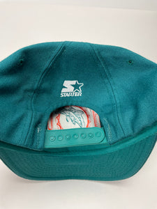 Miami Dolphins Vintage Starter Hat Wool Snapback