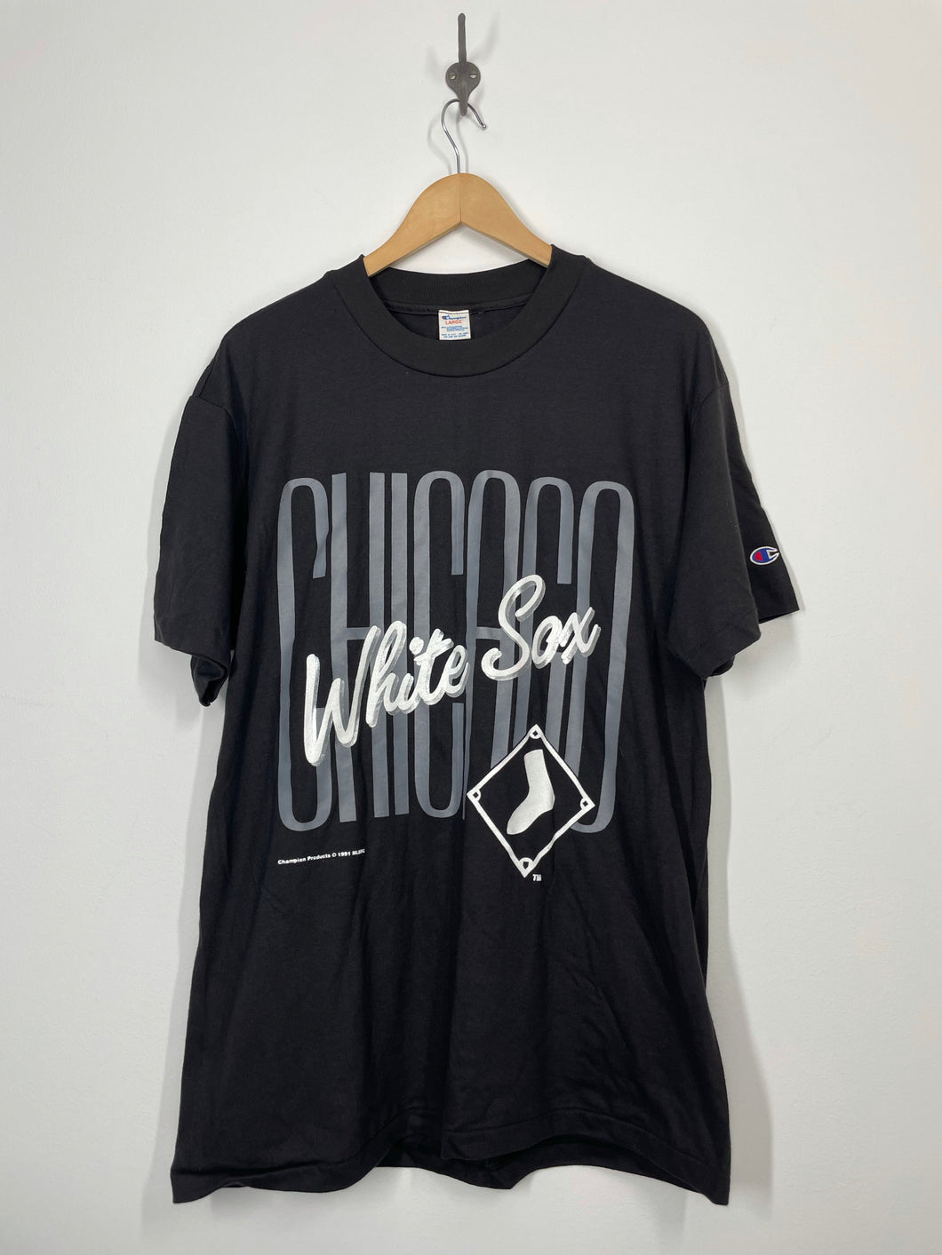 MLB Chicago White Sox Baseball 1991 T Shirt - Champion - L