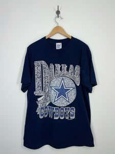 NFL - Dallas Cowboys Football 1994 All Out Fan T Shirt - Warfield’s - XL