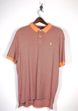 Load image into Gallery viewer, Polo by Ralph Lauren - L - Orange/Blue/White - Soft Cotton
