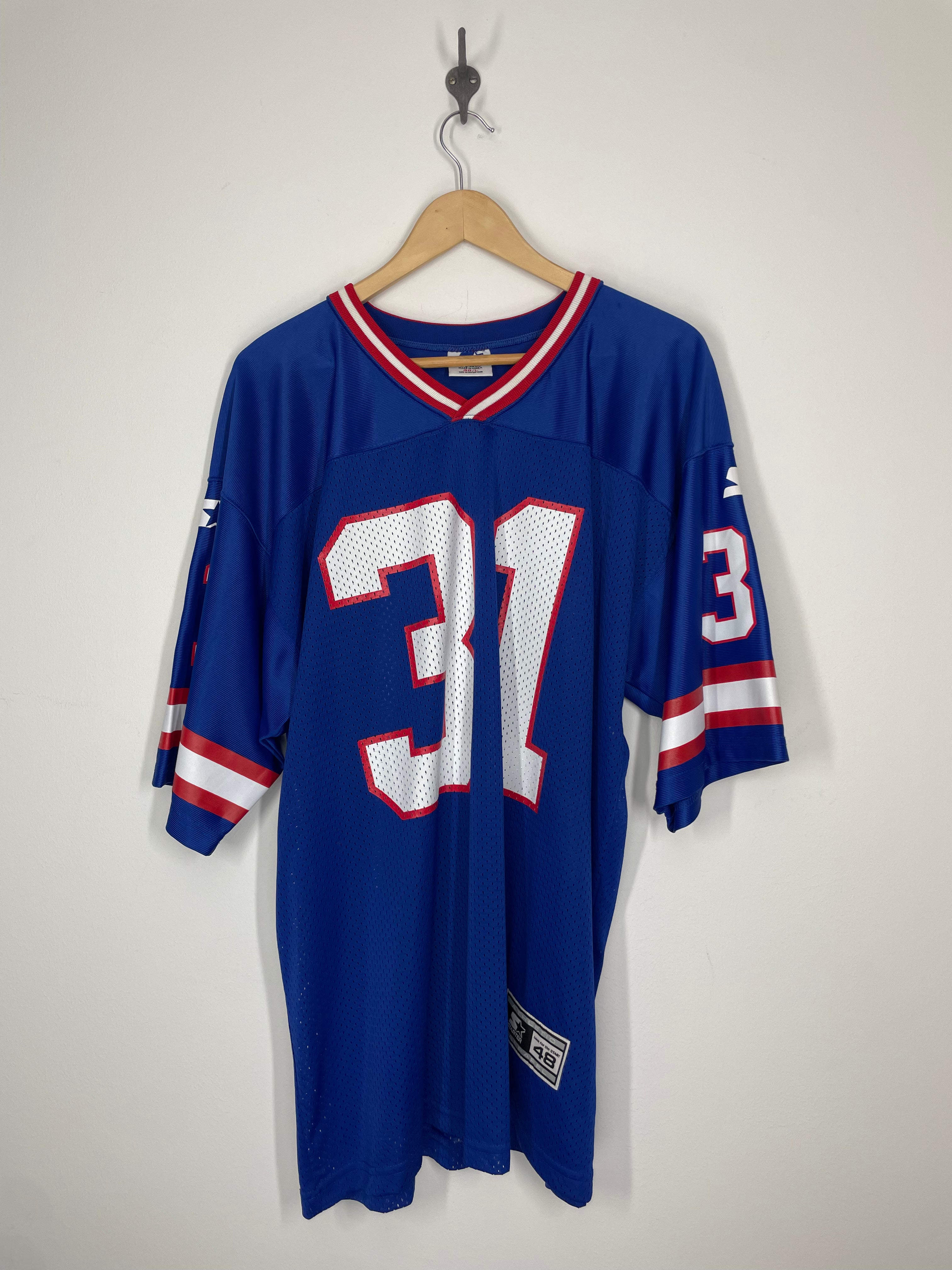 Vintage New York Giants Jason Sehorn Champion Jersey 52 NFL