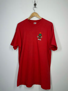 Looney Tunes Marvin the Martian Embroidered T Shirt - Fruit of the Loom - XL