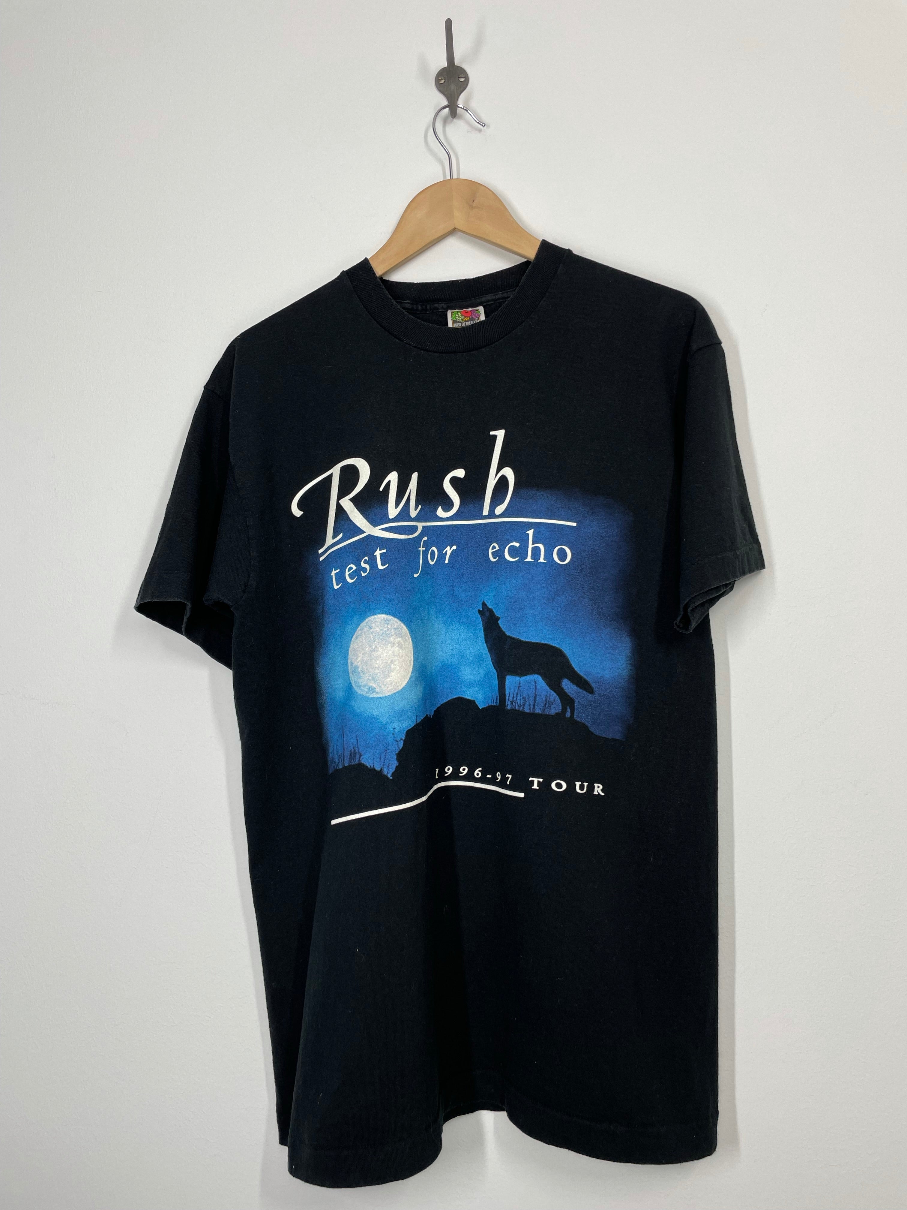 Rush Test for Echo 1996 - 1997 Tour Concert T Shirt - Heavy - L