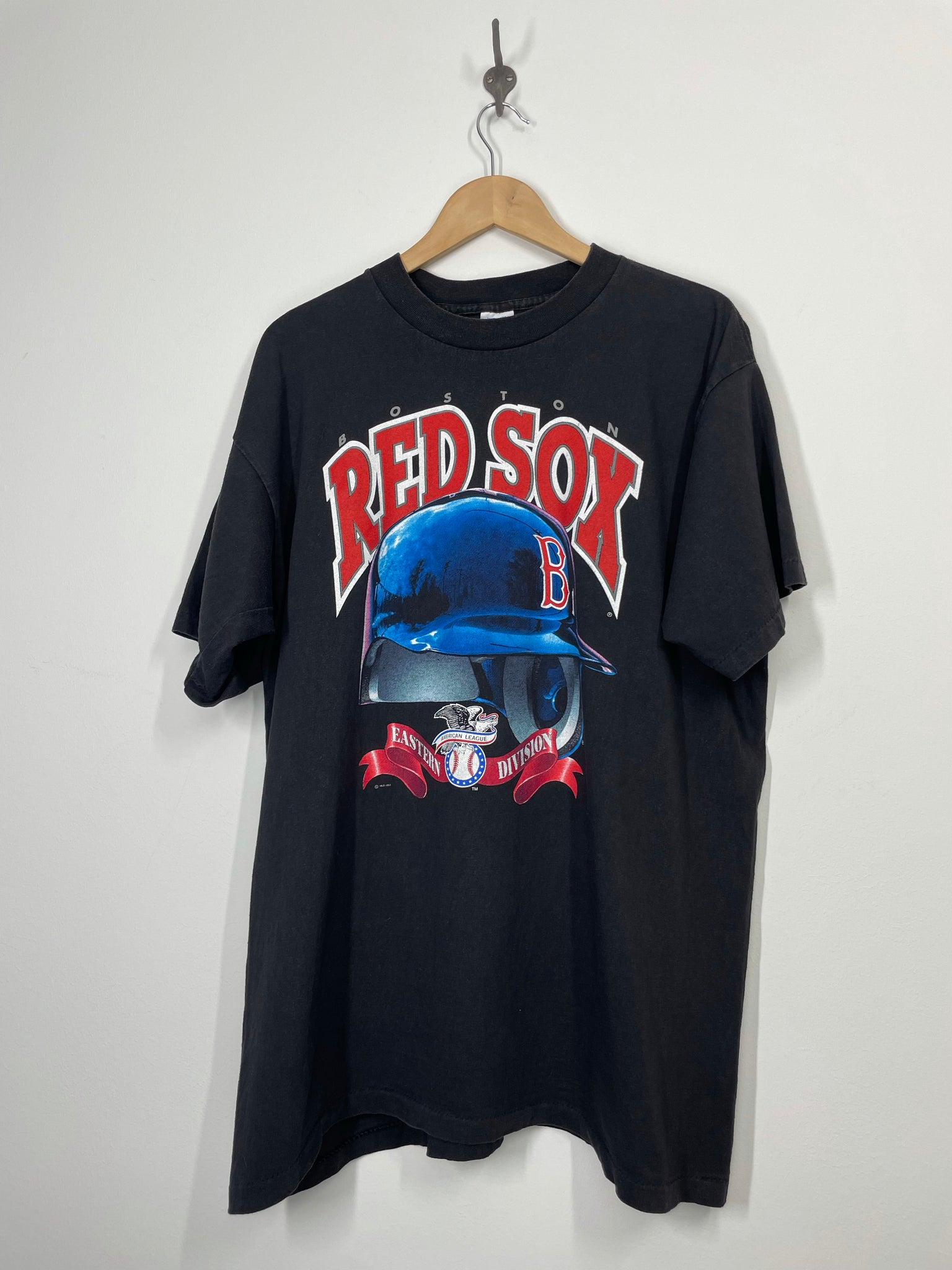 MLB Boston Red Sox Baseball 1993 Helmet T Shirt - Salem - XL – Lhük